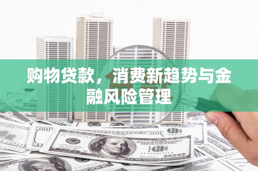 巴塘购物贷款，消费新趋势与金融风险管理