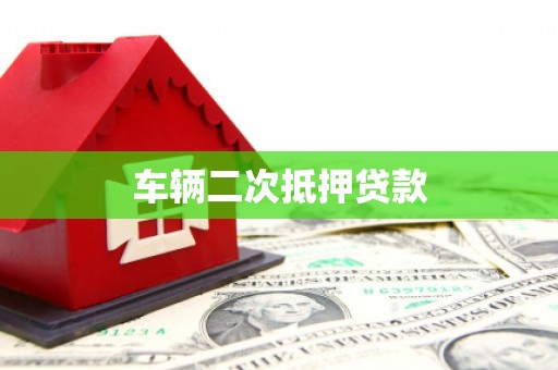 巴塘车辆二次抵押贷款