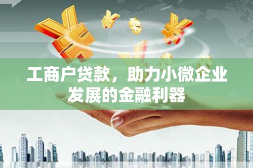 巴塘工商户贷款，助力小微企业发展的金融利器