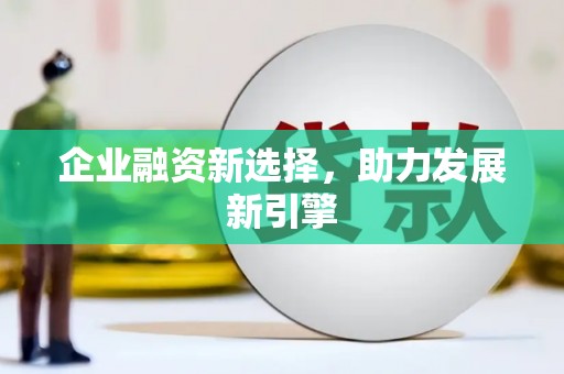 巴塘企业融资新选择，助力发展新引擎