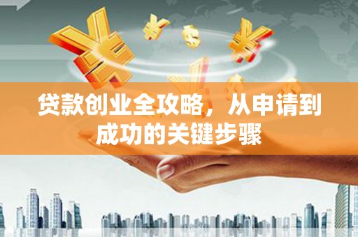 巴塘贷款创业全攻略，从申请到成功的关键步骤