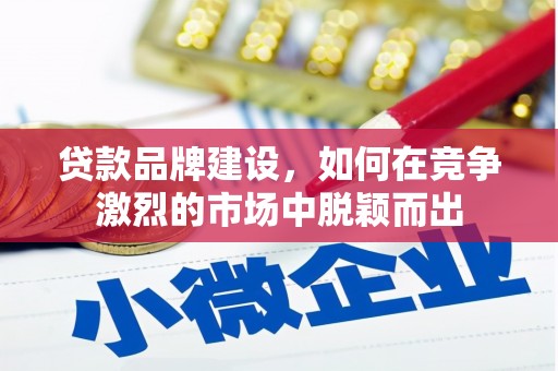 巴塘贷款品牌建设，如何在竞争激烈的市场中脱颖而出