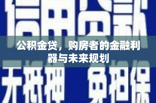 巴塘公积金贷，购房者的金融利器与未来规划