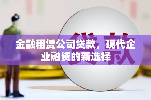 巴塘金融租赁公司贷款，现代企业融资的新选择