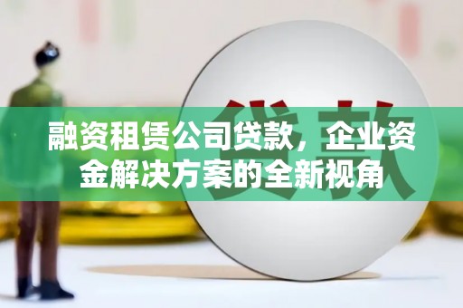 巴塘融资租赁公司贷款，企业资金解决方案的全新视角