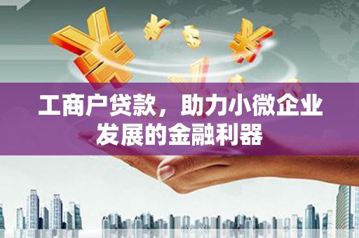 巴塘工商户贷款，助力小微企业发展的金融利器