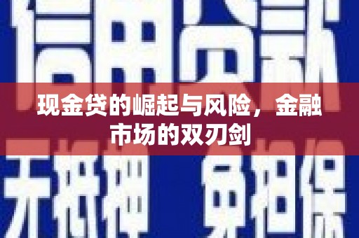 巴塘现金贷的崛起与风险，金融市场的双刃剑