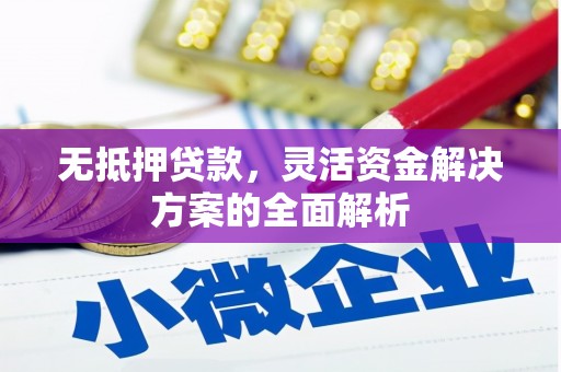 巴塘无抵押贷款，灵活资金解决方案的全面解析