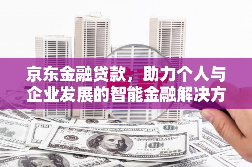 巴塘京东金融贷款，助力个人与企业发展的智能金融解决方案