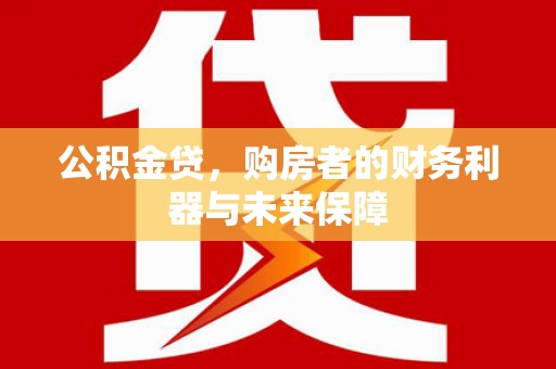 巴塘公积金贷，购房者的财务利器与未来保障