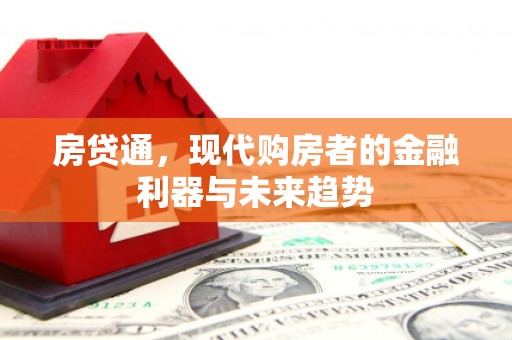 巴塘房贷通，现代购房者的金融利器与未来趋势