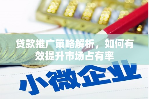巴塘贷款推广策略解析，如何有效提升市场占有率