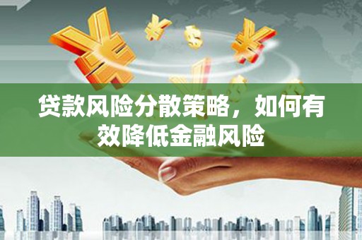 巴塘贷款风险分散策略，如何有效降低金融风险