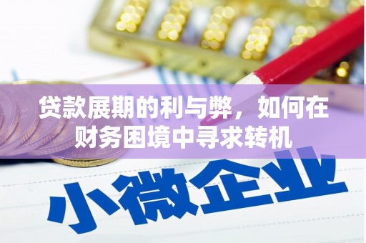 巴塘贷款展期的利与弊，如何在财务困境中寻求转机