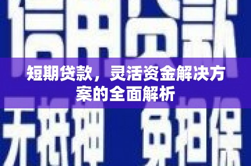 巴塘短期贷款，灵活资金解决方案的全面解析