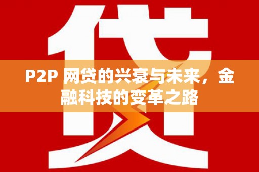 巴塘P2P 网贷的兴衰与未来，金融科技的变革之路