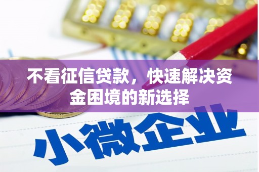 巴塘不看征信贷款，快速解决资金困境的新选择