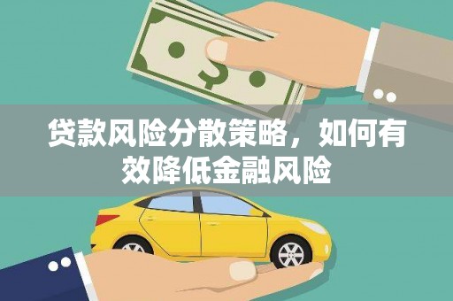 巴塘贷款风险分散策略，如何有效降低金融风险