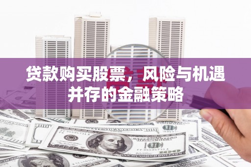 巴塘贷款购买股票，风险与机遇并存的金融策略
