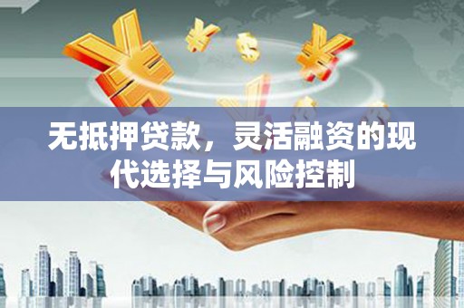巴塘无抵押贷款，灵活融资的现代选择与风险控制