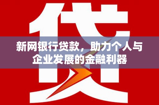 巴塘新网银行贷款，助力个人与企业发展的金融利器
