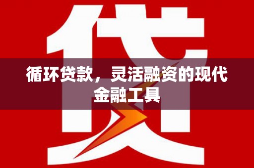 巴塘循环贷款，灵活融资的现代金融工具