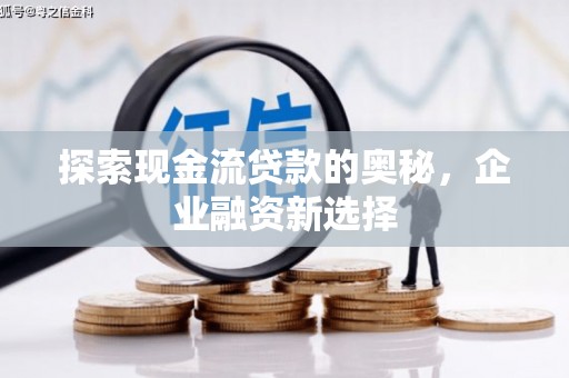 巴塘探索现金流贷款的奥秘，企业融资新选择
