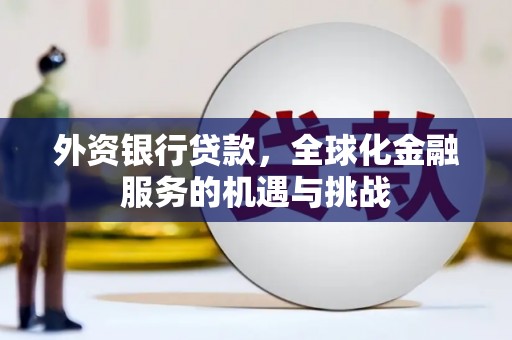 巴塘外资银行贷款，全球化金融服务的机遇与挑战