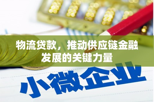 巴塘物流贷款，推动供应链金融发展的关键力量