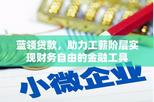 巴塘蓝领贷款，助力工薪阶层实现财务自由的金融工具