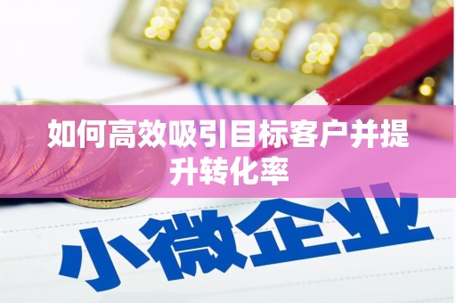 巴塘如何高效吸引目标客户并提升转化率