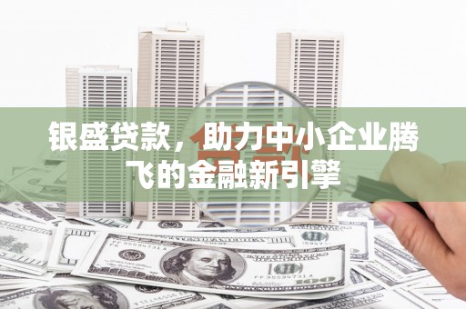 巴塘银盛贷款，助力中小企业腾飞的金融新引擎