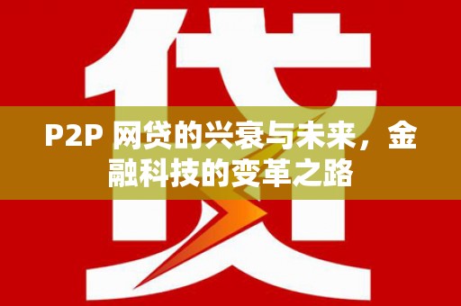 巴塘P2P 网贷的兴衰与未来，金融科技的变革之路