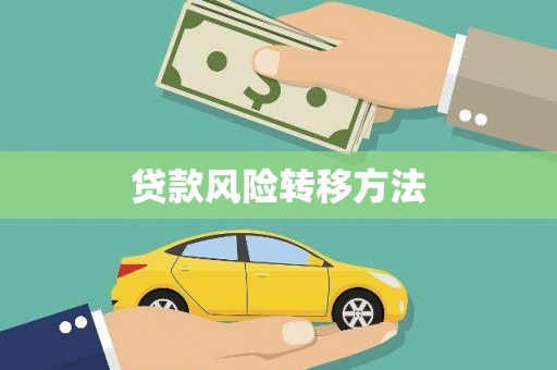 巴塘贷款风险转移方法