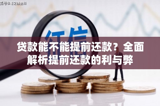 巴塘贷款能不能提前还款？全面解析提前还款的利与弊