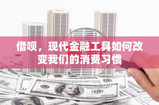 巴塘借呗，现代金融工具如何改变我们的消费习惯