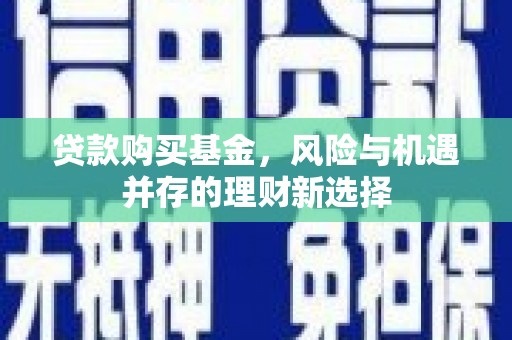 巴塘贷款购买基金，风险与机遇并存的理财新选择