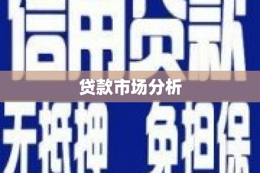 巴塘贷款市场分析