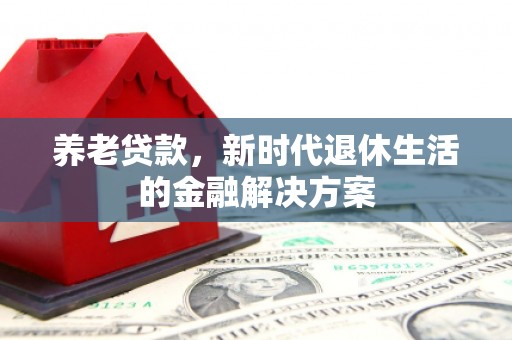 巴塘养老贷款，新时代退休生活的金融解决方案