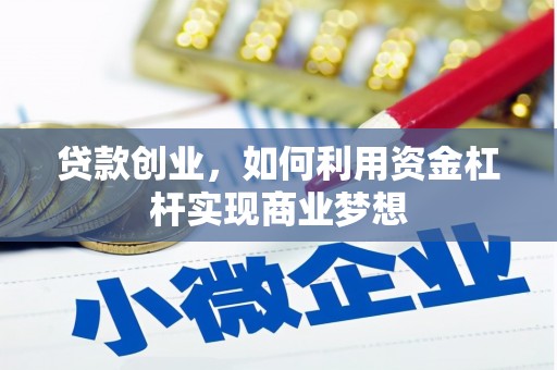 巴塘贷款创业，如何利用资金杠杆实现商业梦想