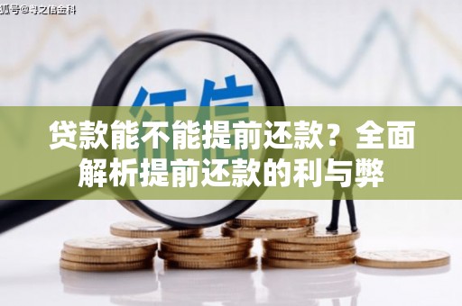 巴塘贷款能不能提前还款？全面解析提前还款的利与弊
