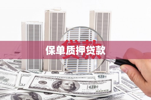 巴塘保单质押贷款