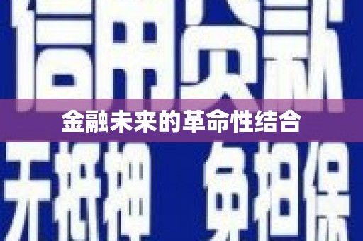 巴塘金融未来的革命性结合