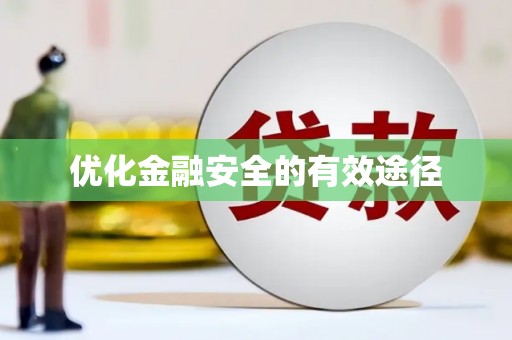 巴塘优化金融安全的有效途径