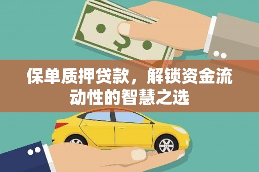 巴塘保单质押贷款，解锁资金流动性的智慧之选